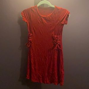 Red children’s dress